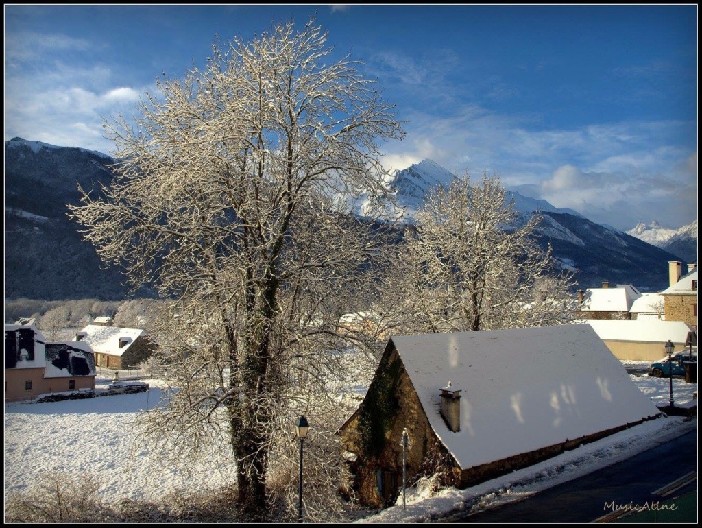 Le Village d’Aucun, Val d’Azun, Hautes-Pyrénées, 65